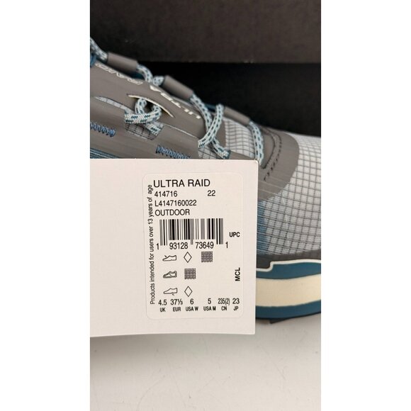 Salomon Ultra Raid Unisex Vintage Khaki /Quarry Mallard Blue M US 5 / W US 6 - Picture 7 of 9